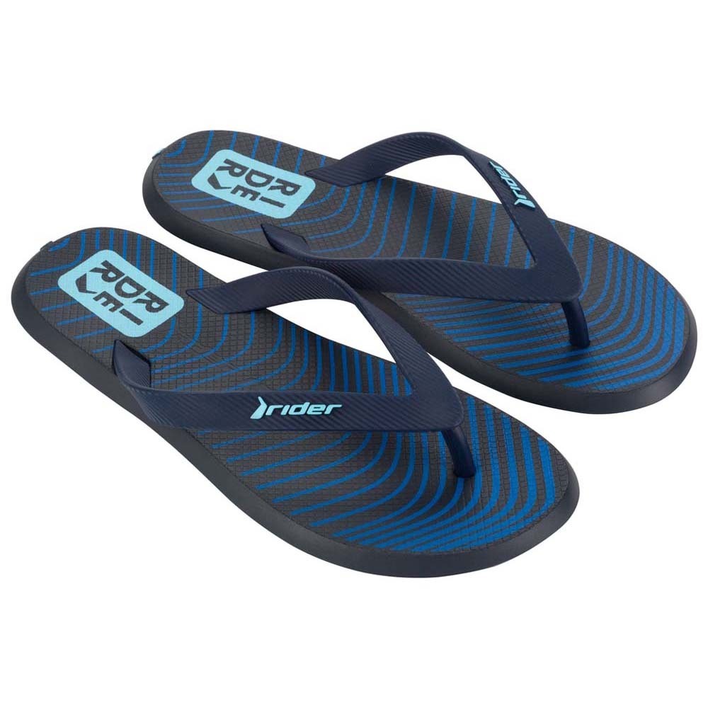 Rider R1 Energy Grafia Dedo Ad Flip (No-8) Black & Blue 211818AS06908