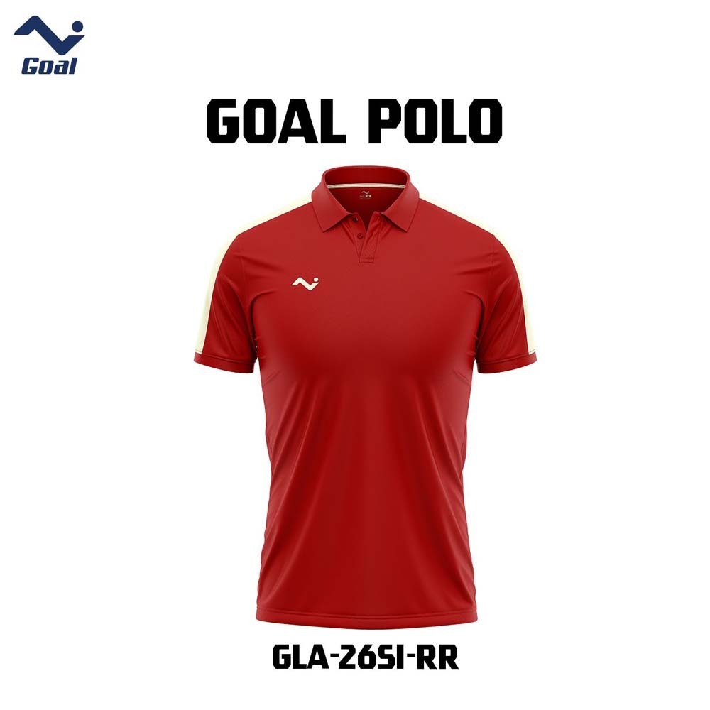 Olympic Goal Polo GLA-2651-Red Medium