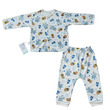 TC1033T Tiny Cozy Baby Comfy Set Blue Anpanman
