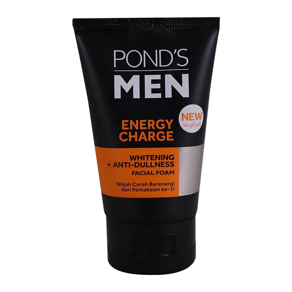 Pond's Men Energy Charge Whitening Anti-Dullness Facial Foam 50G