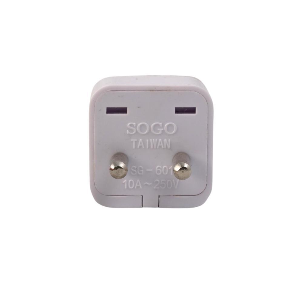 Sogo Two Pin Multi Plug 9Way