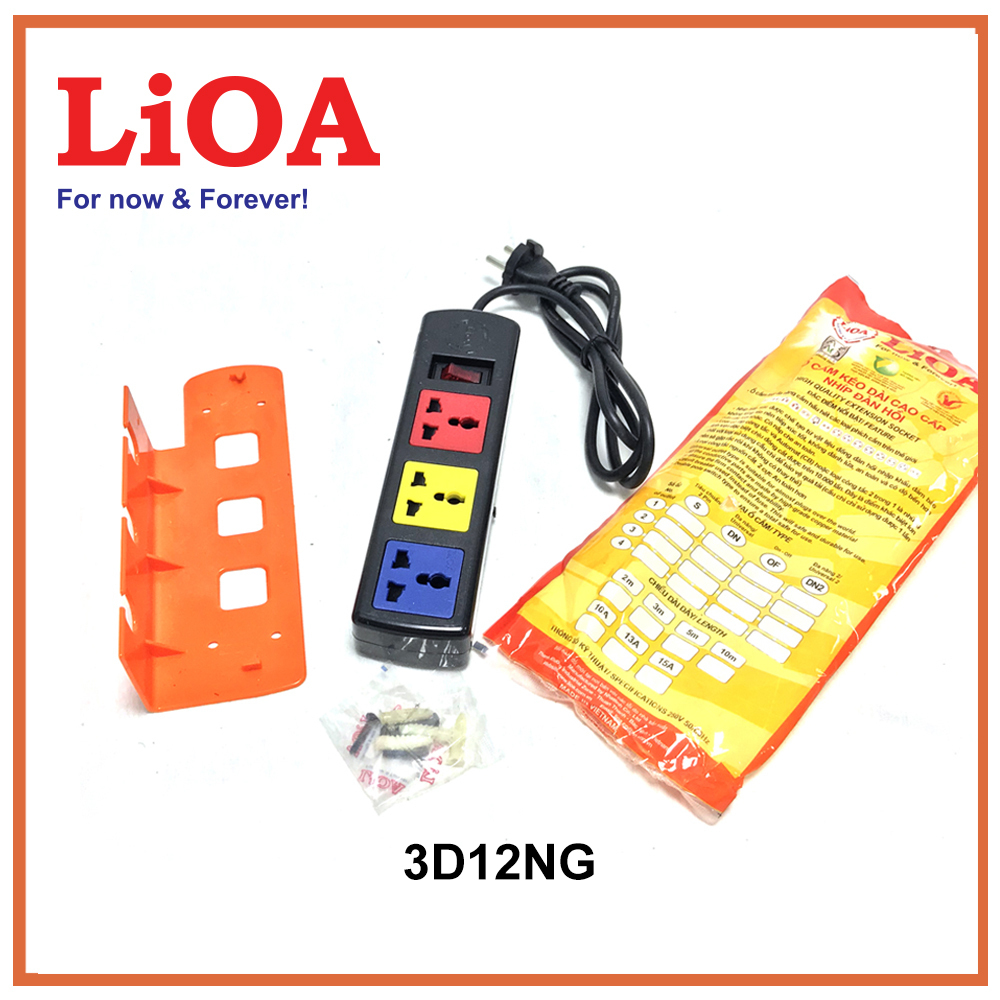 LiOA Extension Black 3D12NG