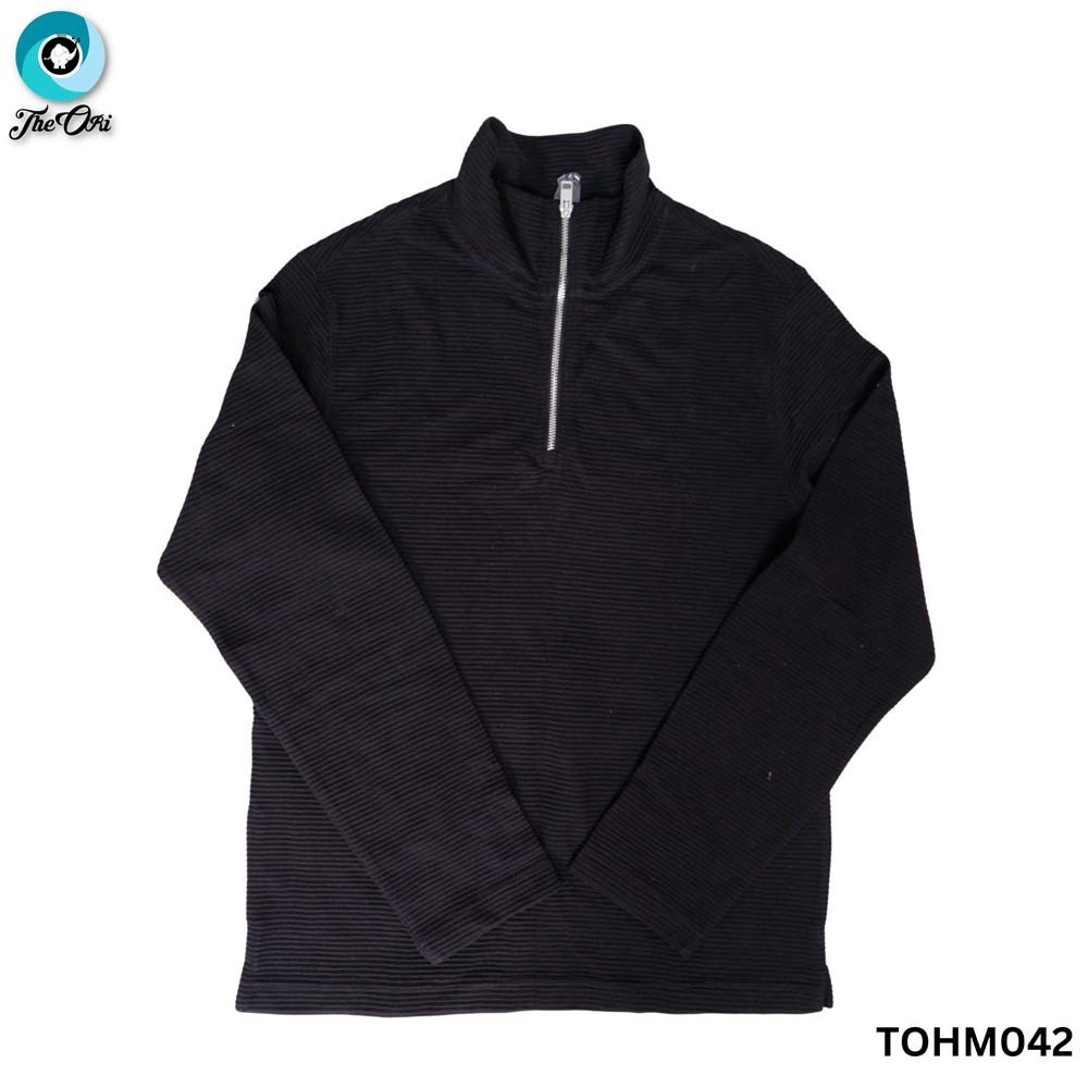 The Ori Men Long Sleeve Top TOHM042 Black Small