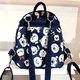 Konoko Cotton Mini Backpack S Size (Blue Cartoon)