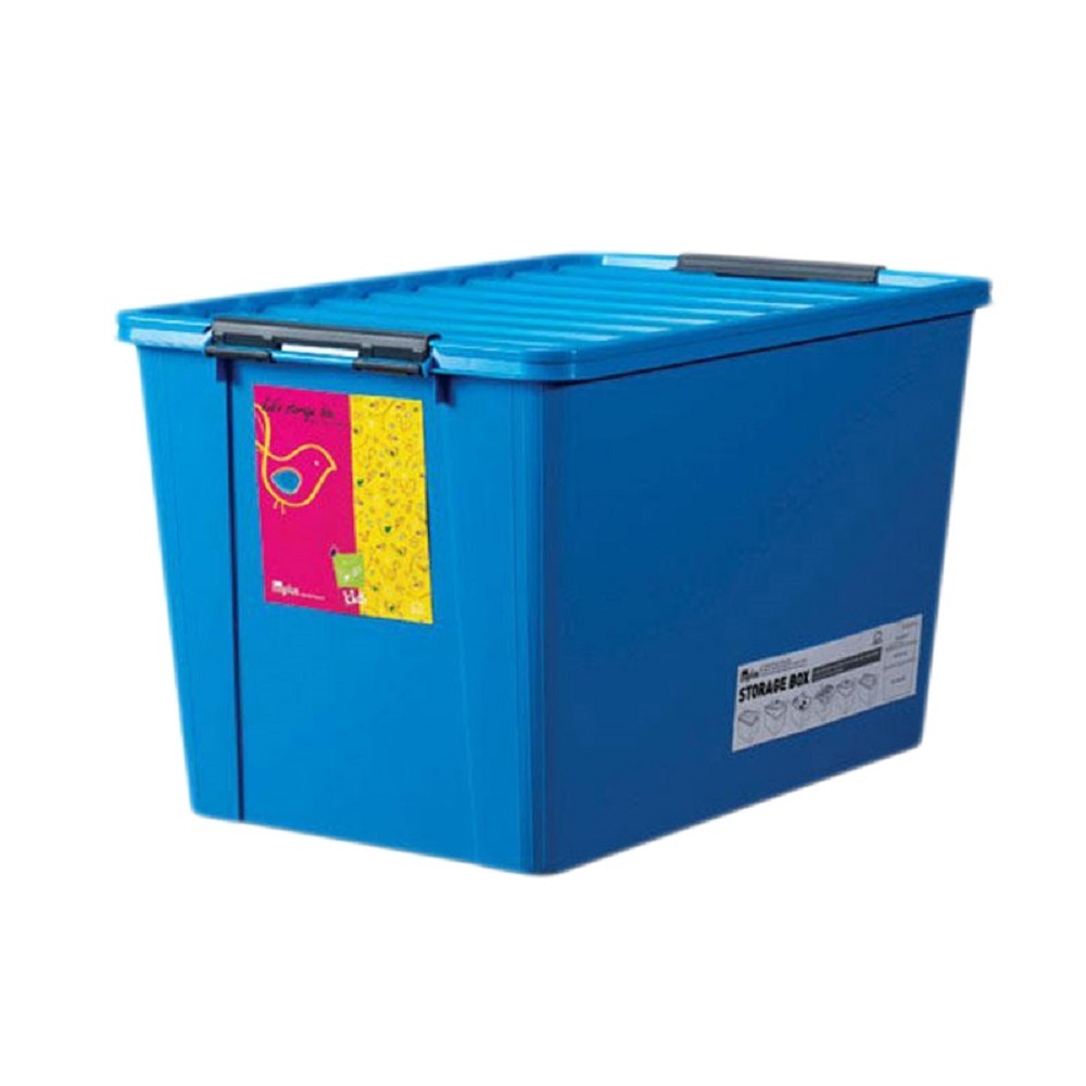 INP113 Lock & Lock Living Storage Easy Clip 60LTR (Blue)