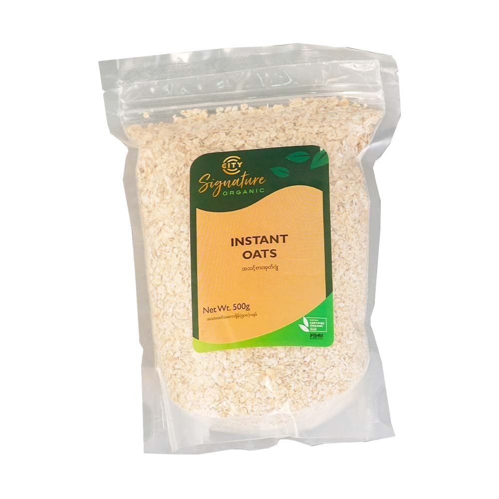 City Signature Organic Instant Oats 500G