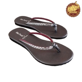 Sin Pauk Women Leather Slipper (Design-2,No-38) BGW-014