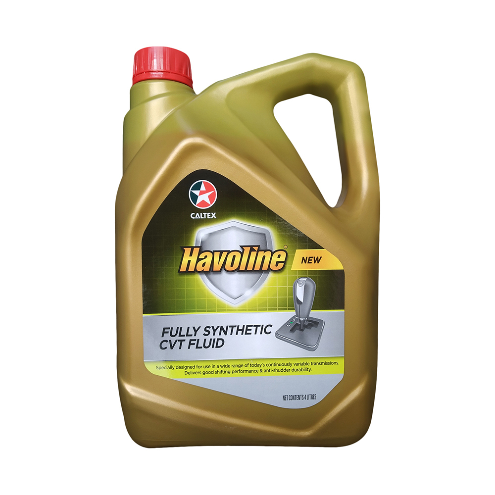 Caltex Havoline Fully 
Synthetic Multi Veh CVT
 Fluid 4 LTR Gold