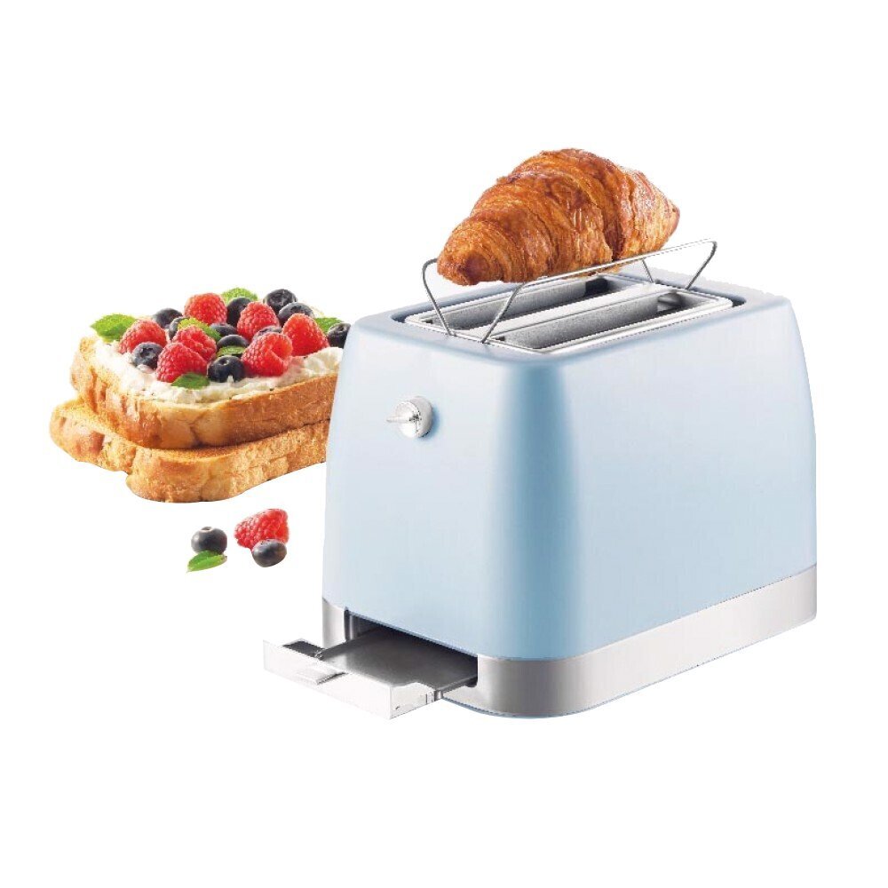 EJB221BLU Lock & Lock Morning Toaster 220V~,50Hz, 700W (White Mint)