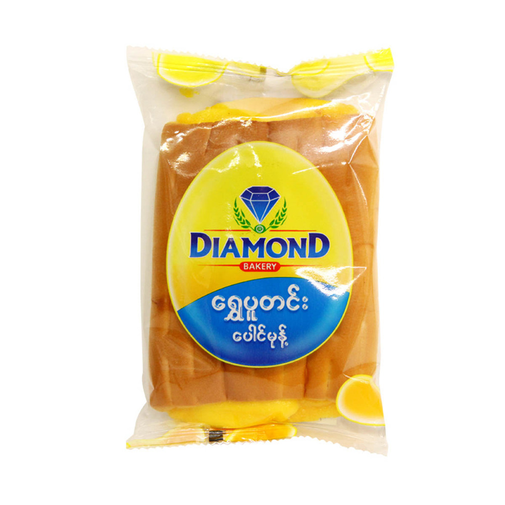 Diamond Bakery Gold Pudding Bread 75G