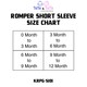 Tee RayKid Romper Short Sleeve KRPG-S101 (3-6Month) White
