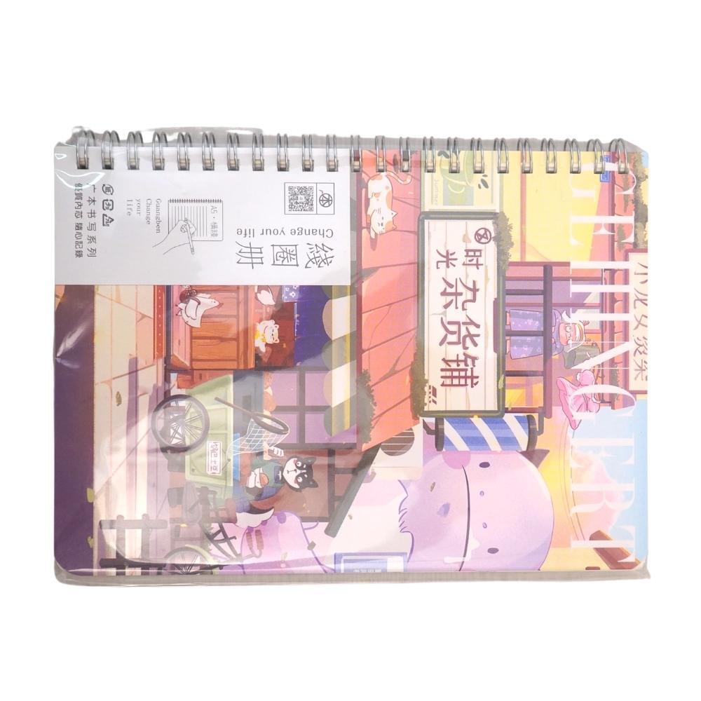 520 Fancy Ring Note Pad A5 XQB61-079/101/104/105