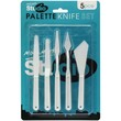 MM Studio Palette Knife Set 5PCS - Plastic