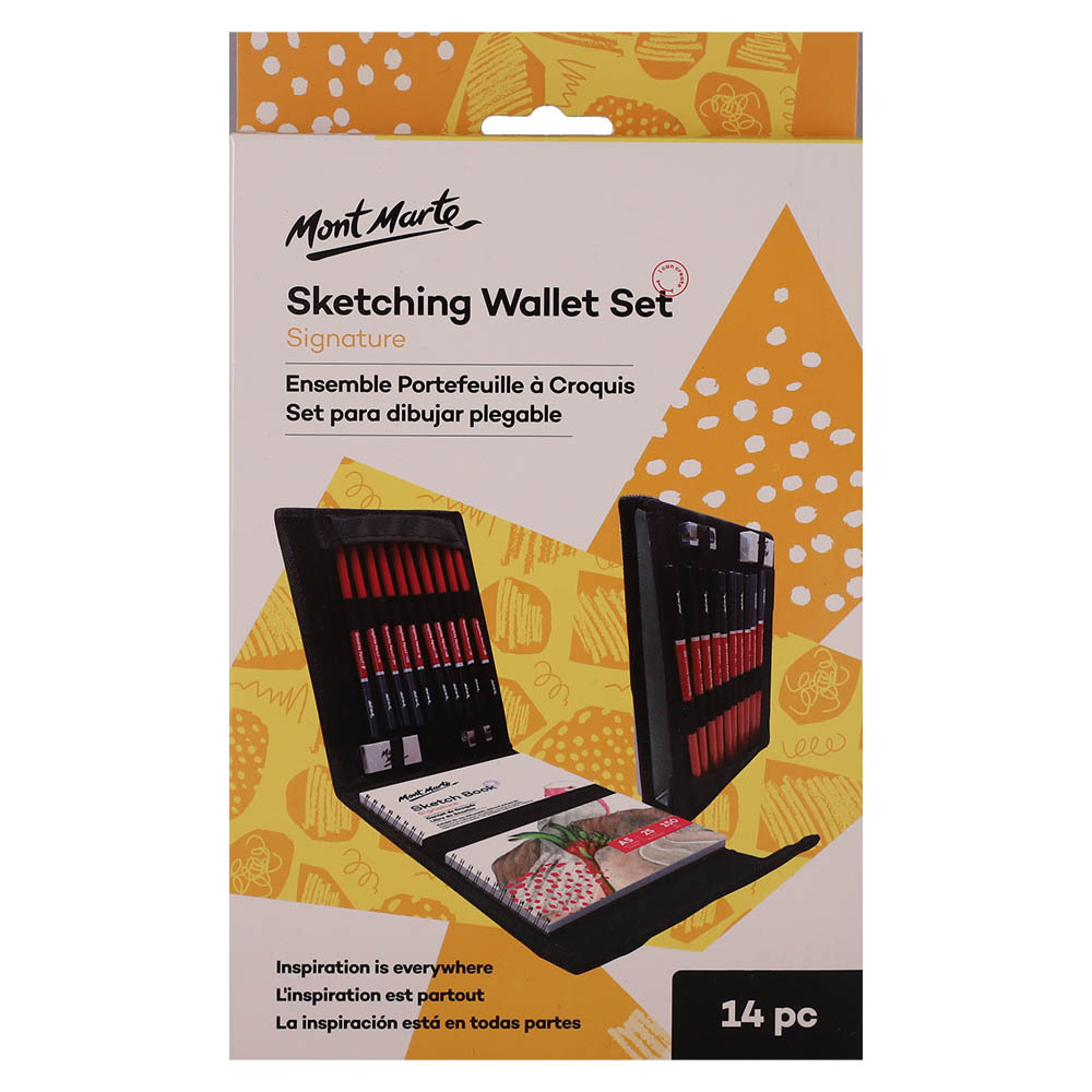 Mont Marte Skething Wallet Set MMGS0029-V01