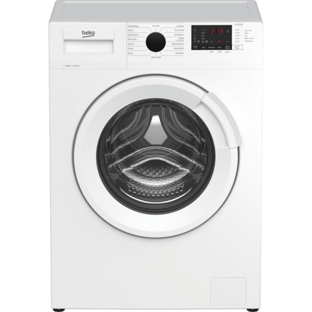Beko Freestanding 10kg Front Load Washing Machine (WTK104121W)