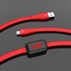 S4 Charging Data Cable With Timing Display For Lightning/Red