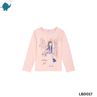 Max & Mia Kid Girl Long-sleeve Top LBD017 White 4 Years