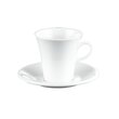 Wilmax 5 OZ (160ML) Coffee Cup & Saucer (3pcs) WL - 993005