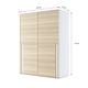 Winner Sydney Sliding Wardrobe (160CM) White