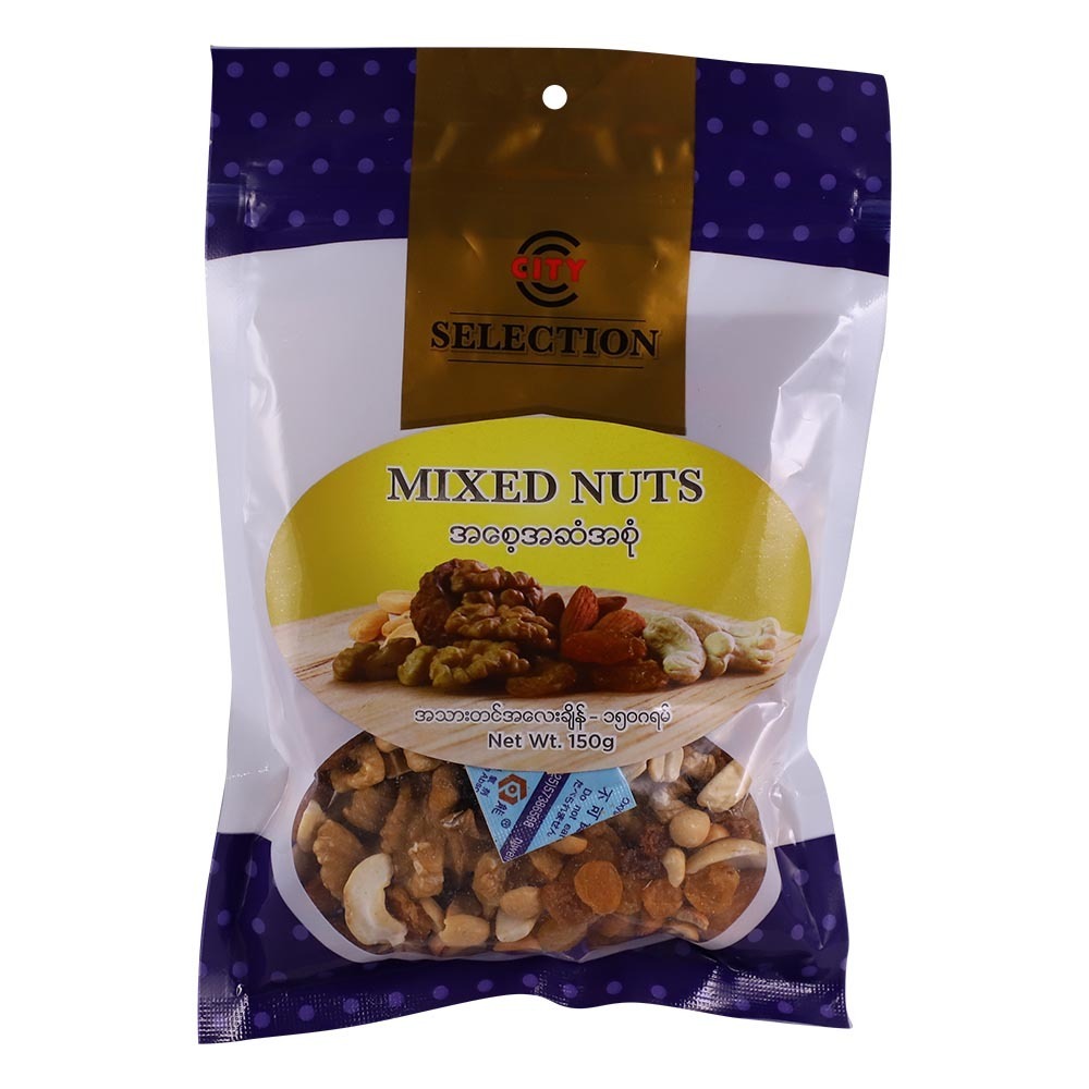 City Selection Mixed Nuts 150G