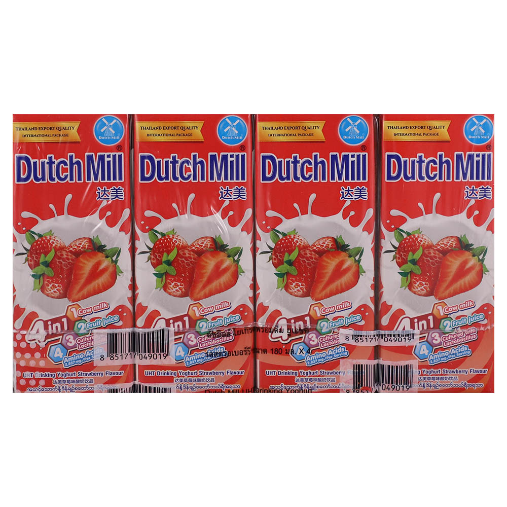 Dutch Mill Strawberry Yoghurt Drink 180ML