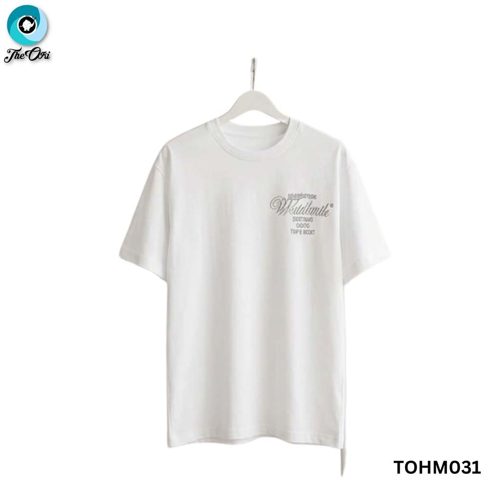 The Ori Men T-Shirt TOHM031 White Medium
