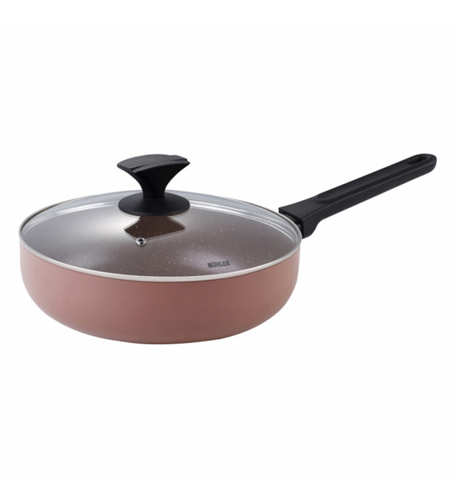 LED4181WIH Lock & Lock Beet Wine 18CM Saucepan (With Okitsumo Coating)