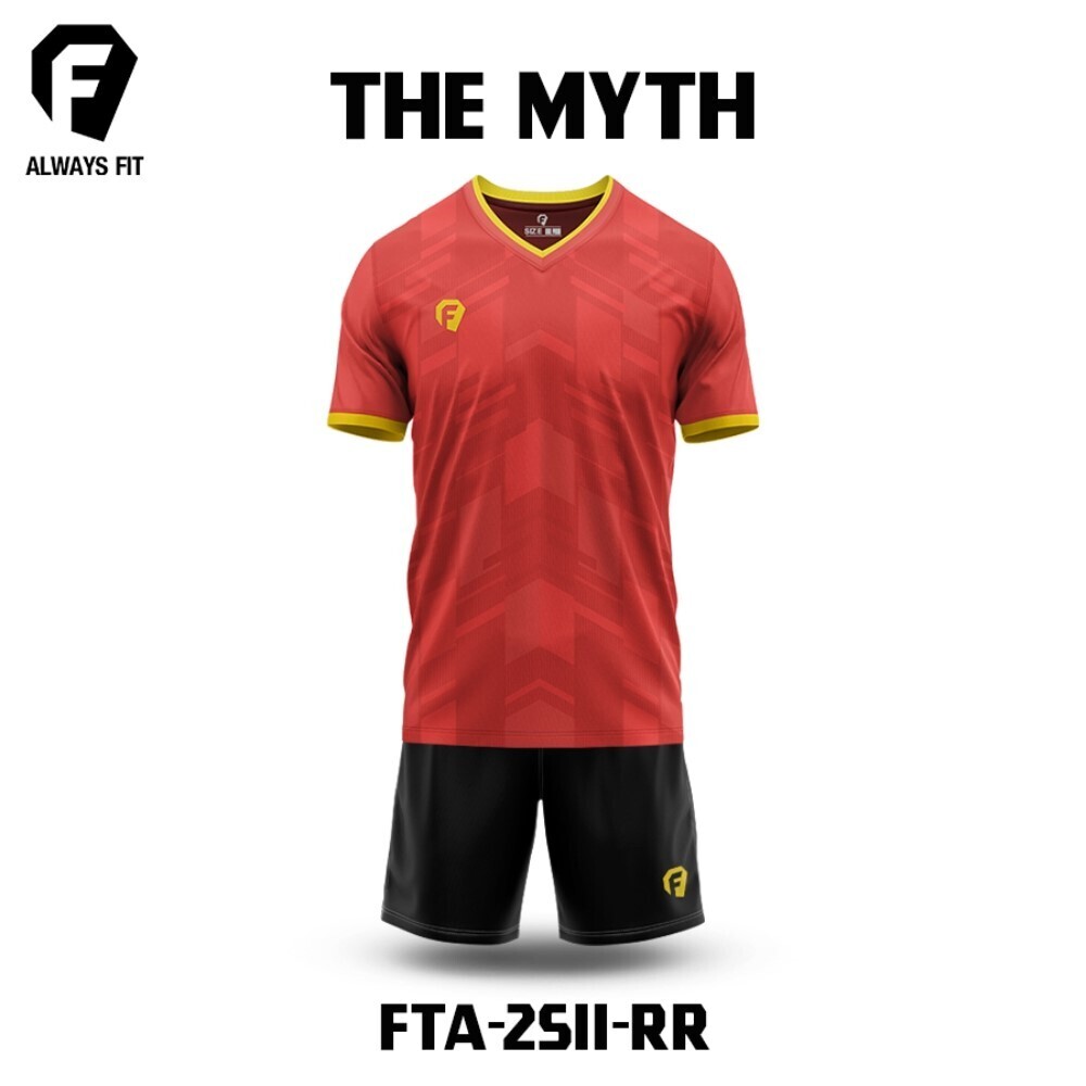 Fit Jersey  Sportswear Red RHA-2511-RR Large