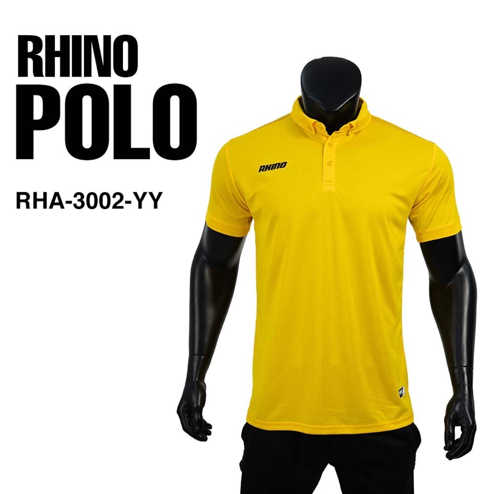 Rhino Rhino Polo Shirt Yellow RHA-3002-YY XL