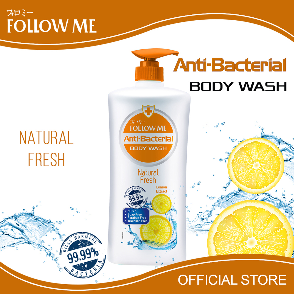 Follow Me Anti-Bacterial Nature Fresh Body Wash 1000ML