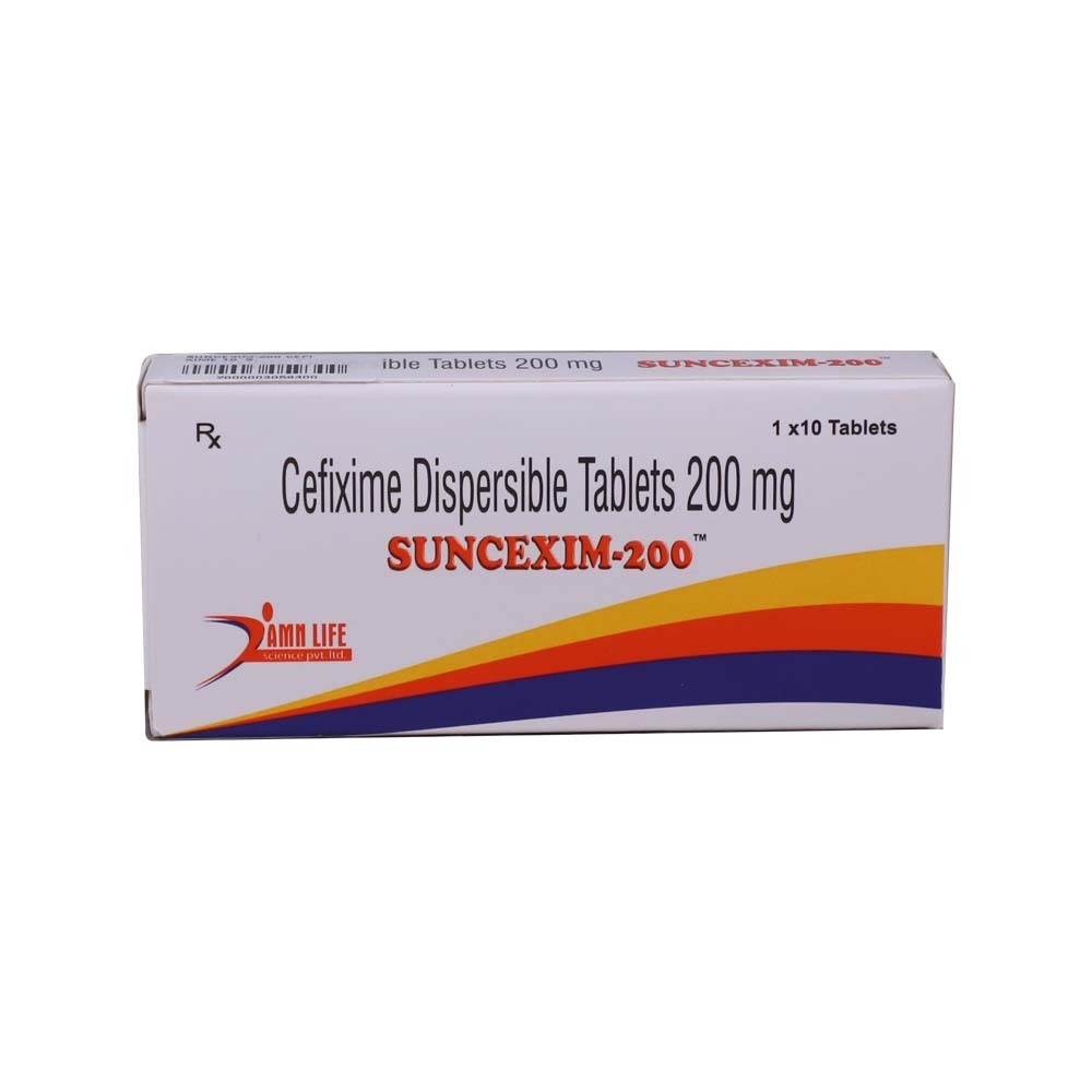 Suncexim-200 Cefixime 10PCS