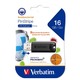 Verbatim Antibacterial PinStripe USB 3.2 Gen 1 Drive 16 GB (66774)