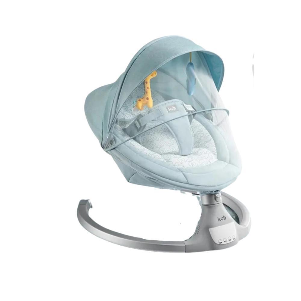 Smart Rocking Cot  Light Blue