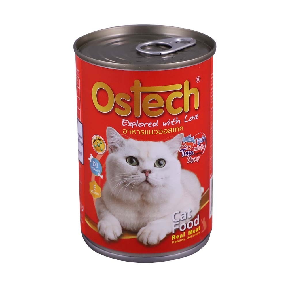 Ostech Cat Wet Food Tuna&Shrimp 400G