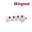 Legrand LG-MOES 4X2P+E 4 Switches TO2MWG (698417) Extension Socket (LG-14-698417)