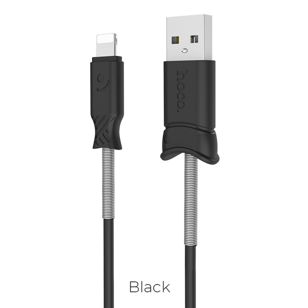 X24 Pisces Charging Data Cable For Lightning/Black