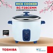 Toshiba Conventional Rice Cooker 2.8LTR RC-T28CEMM
