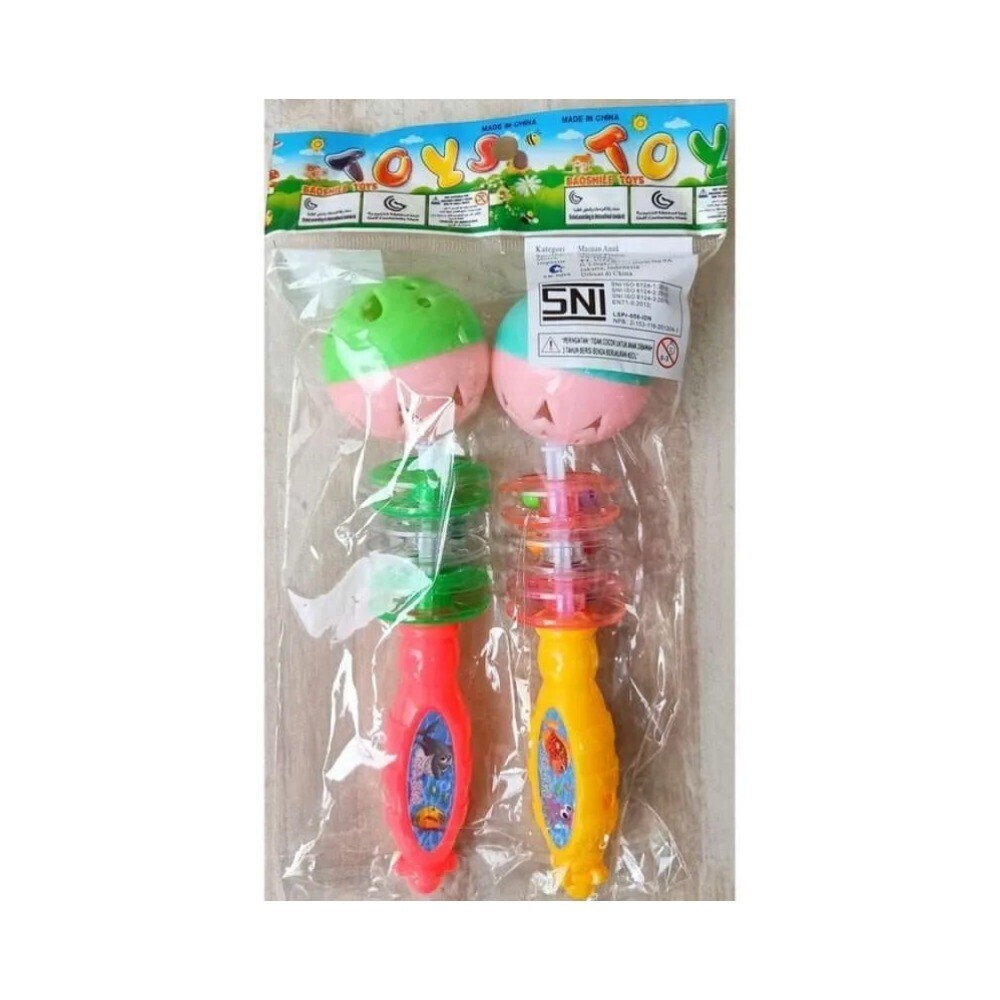 Baby Cele Rattle Toy for Kids 2PC Random 11450