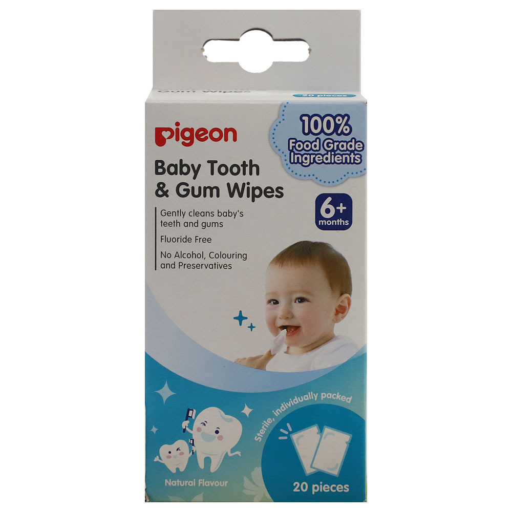 Pigeon Baby Tooth&Gum Wipes Natural NO.2906