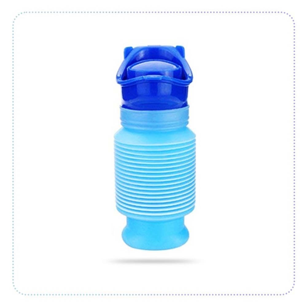 750ml Portable Adult Urinal Outdoor Camping High Quality Travel Urine Car Urination Pee Soft Toilet Urine Help Men Toilet-ဆီးစွန့် အံခွက်  Blue