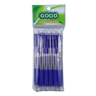 Good Click Gel Pen 0.5MM 6PCS GL-555 Red