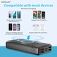 Konfulon M17W (20000mAh Fast Charging 22.5W Power Bank) Black