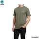 The Ori Men T-Shirt TOHM007 Deep Green Large
