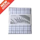 S&J Double Bed Sheet Sugarcane double line checked SJ-01-19