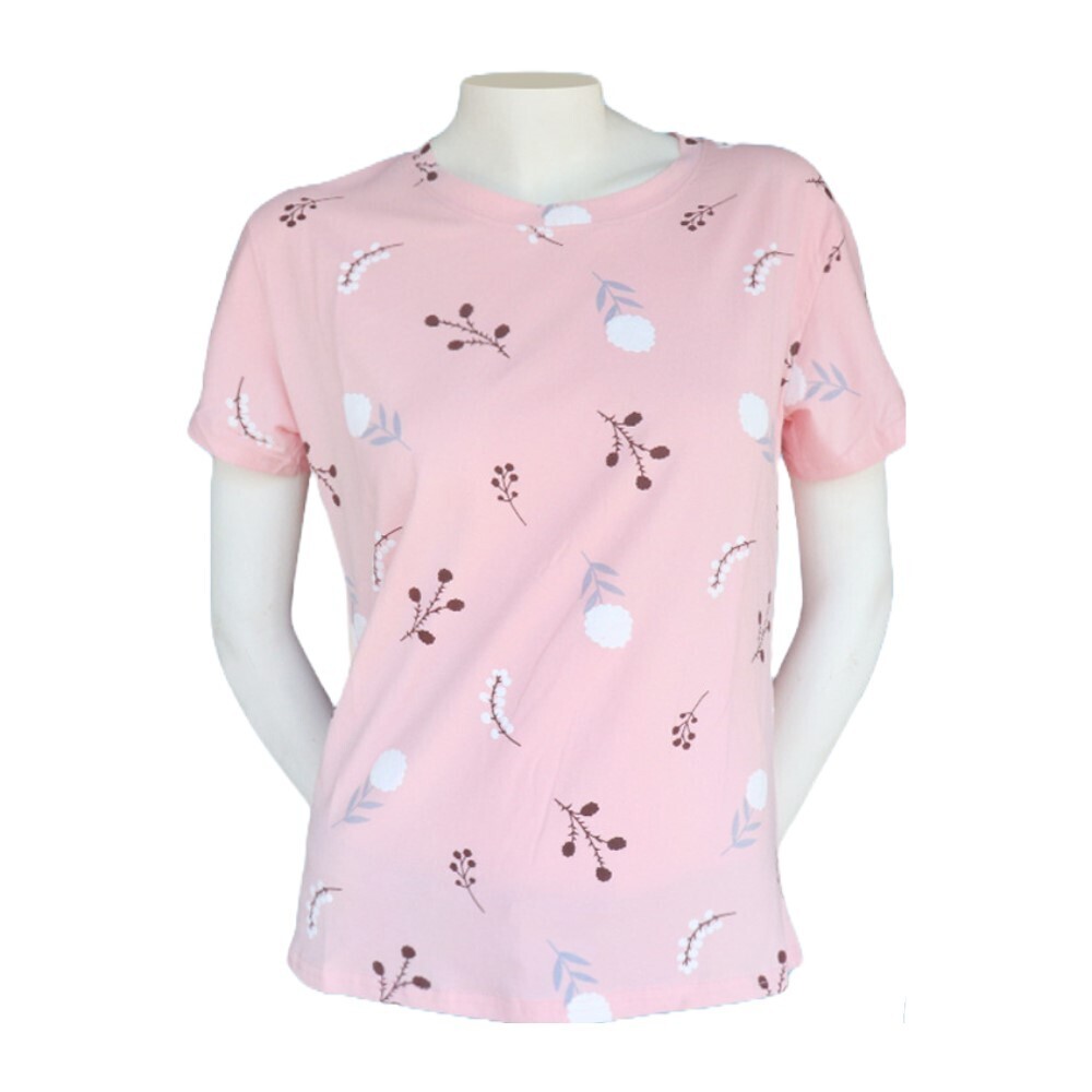 Cottonfield Women Short Sleeve Printed T-shirt C76 (Small)