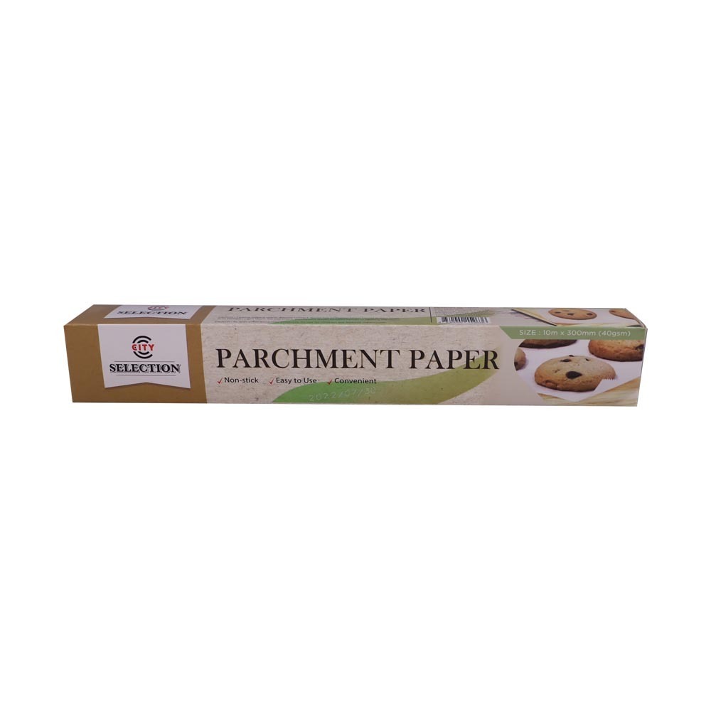 City Selection Baking Paper Non Stick 10Mx300MM