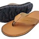 Sin Pauk Men Leather Slipper YS-006 Beige (No-39)