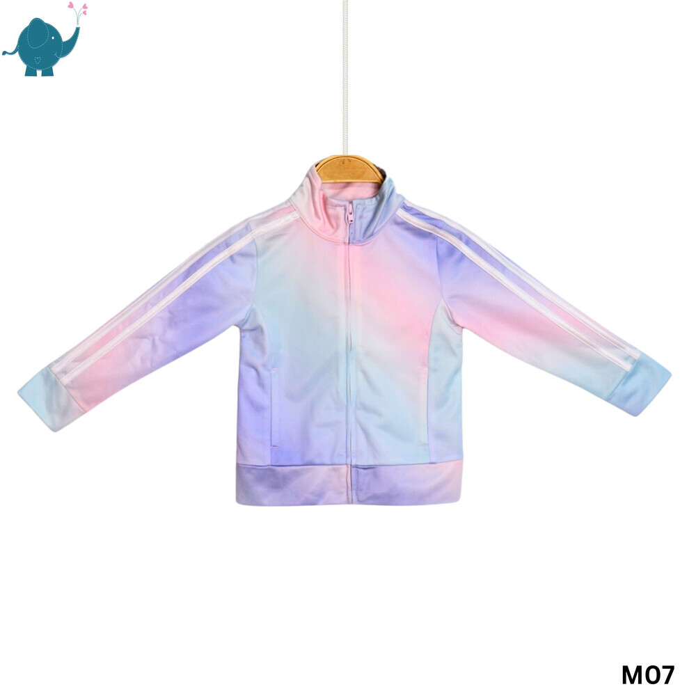 Max & Mia Kid Track Top Rainbow M07 3T