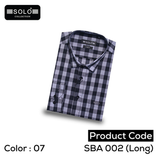 Solo Collection SBA 002 (Long) Slim Fit Shirt Large 01