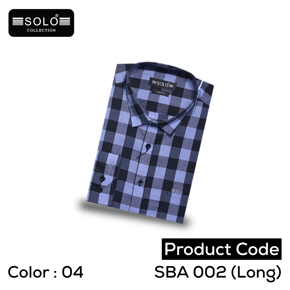 Solo Collection SBA 002 (Long) Slim Fit Shirt Extra Large 04